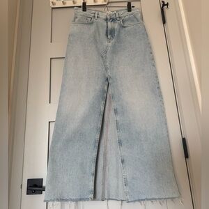 & Other Stories Light Blue Denim Skirt